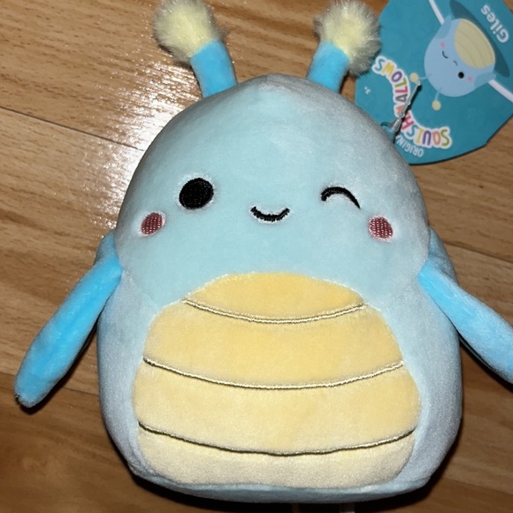 Squishmallows Giles the Cricket! Grasshopper BNWT 5” - Picture 4 of 5